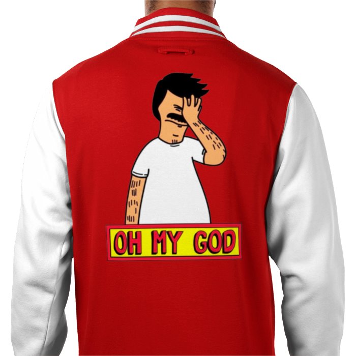 Bobs Burgers - Oh My God Varsity Jacket