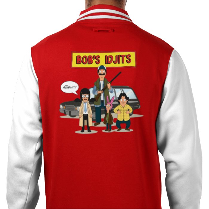 Bobs Burgers x Supernatural - Bobs Idjits Varsity Jacket