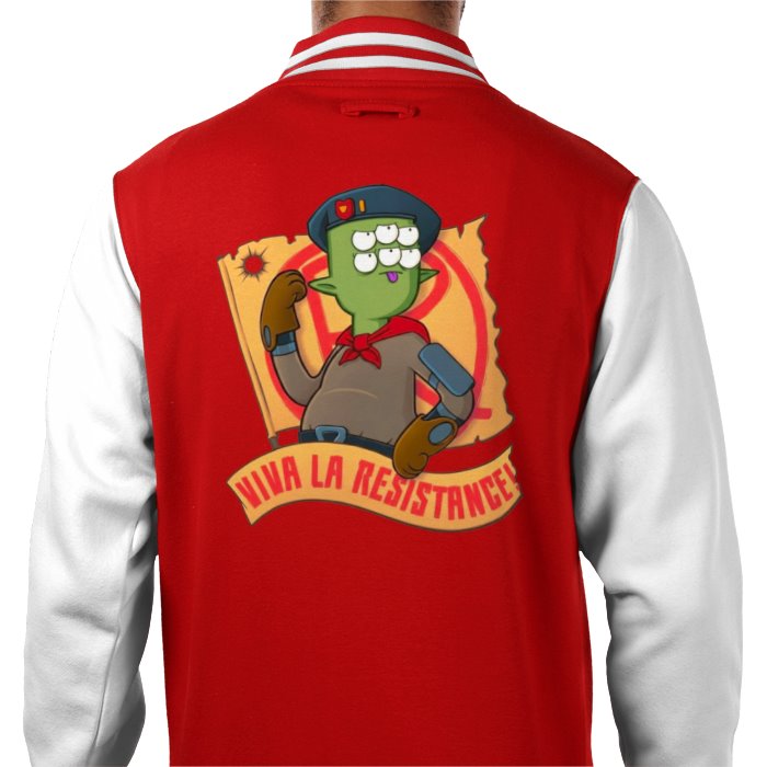 Final Space - Viva La Resistance Varsity Jacket