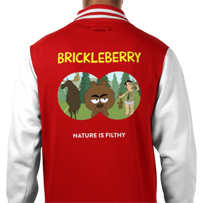 Brickleberry - Nature Is Filthy Varsity Jacket