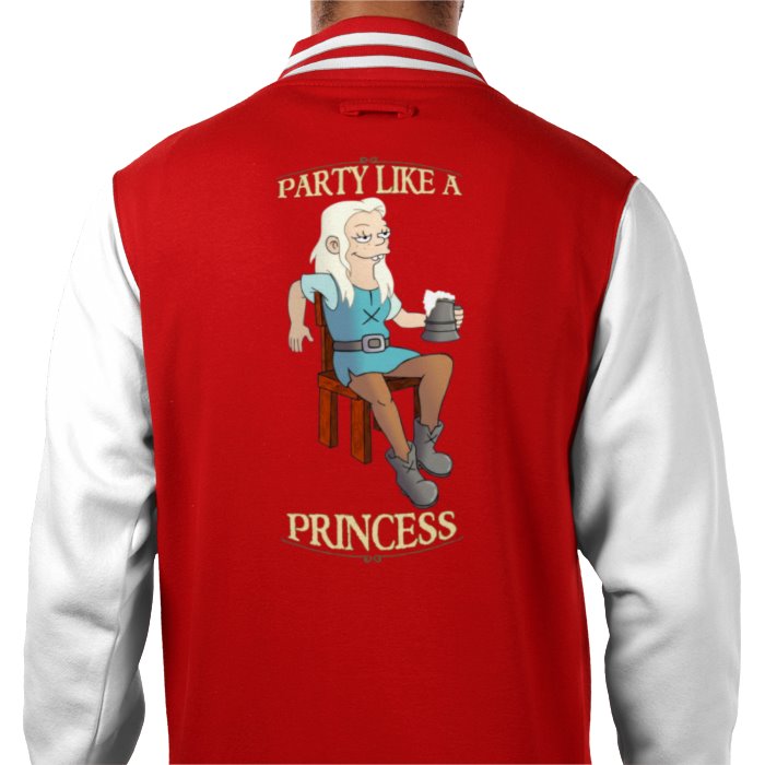 Disenchantment - Party Like A Princess Varsity Jacket