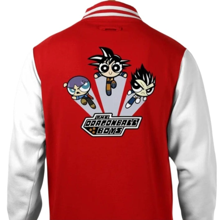Dragonball Z & Power Puff Girls - Dragonball Boys Varsity Jacket