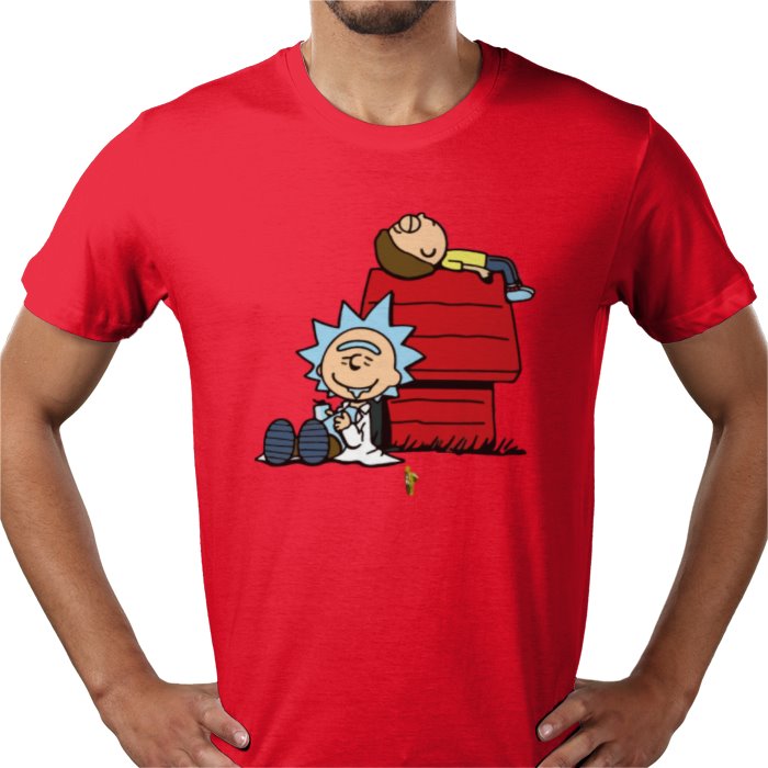 Rick & Morty x Snoopy - Chilled Out T-shirt