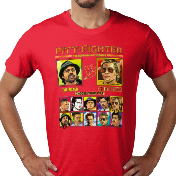 Brad Pitt - Boxer vs Stuntman T-shirt