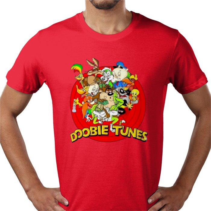 Looney Tunes Parody Doobie Tunes T-shirt