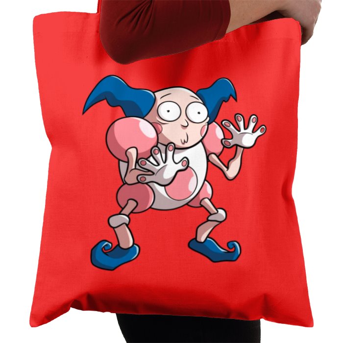 Rick & Morty & Pokémon - Morty x Mr Mime Tote Bag