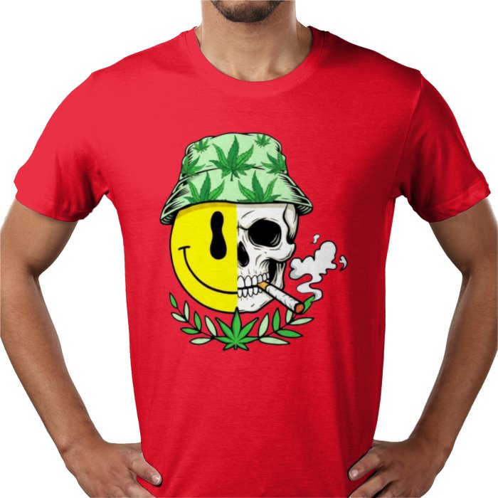 Emoji Cannabis Themed T-shirt