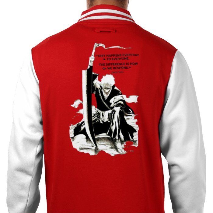 Bleach - Shit Happens Varsity Jacket