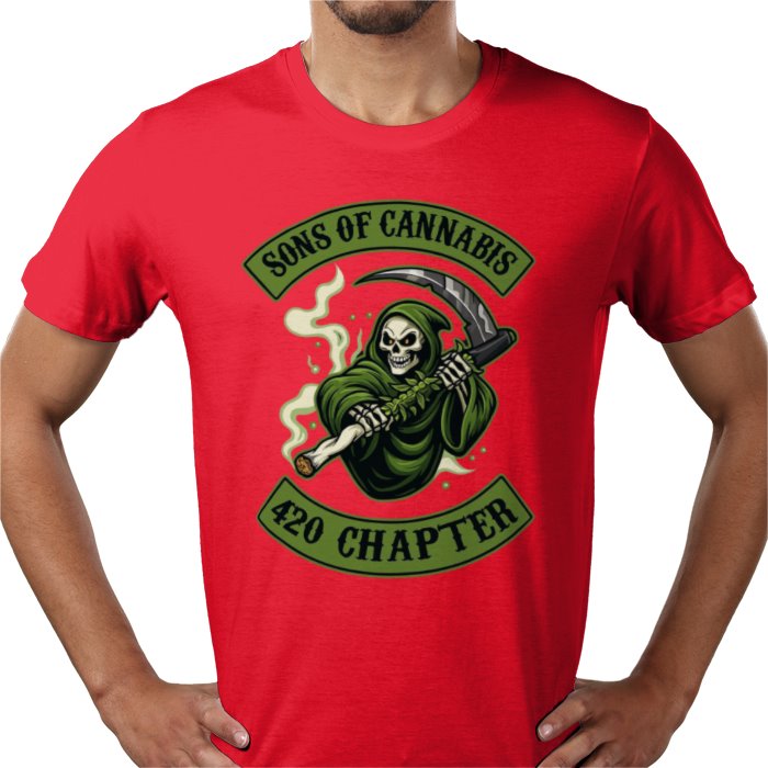Sons Of Anarchy Parody Sons Of Cannabis T-shirt