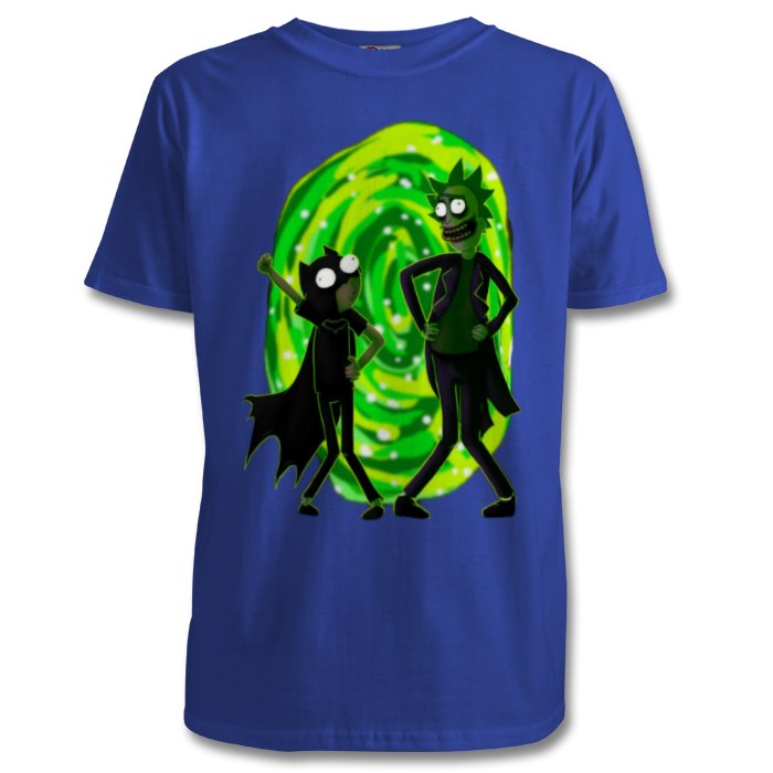 Rick & Morty x Batman - Portal Boys T-shirt
