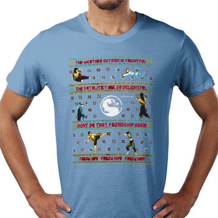 Ugly Jumper Style - Mortal Kombat Christmas T Shirt
