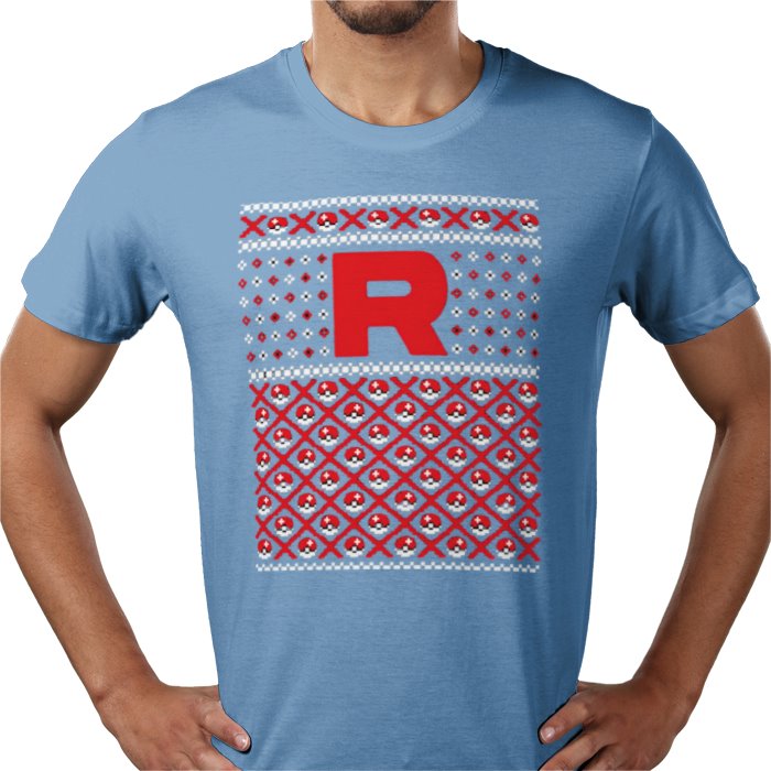 Ugly Jumper Style - Team Rocket Christmas T Shirt