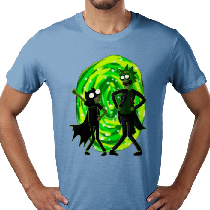 Rick & Morty x Batman - Portal Boys T-shirt