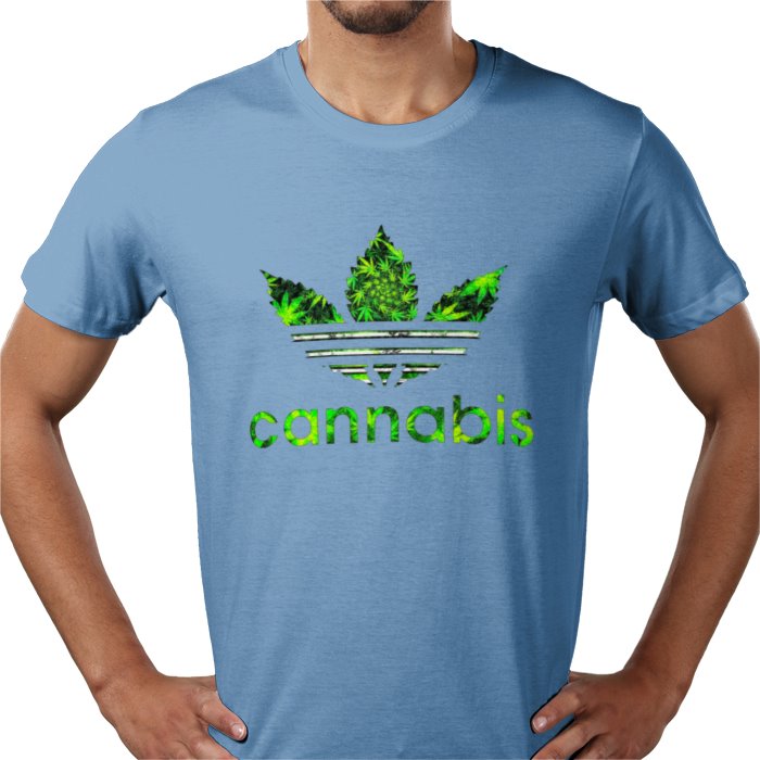 Adidas Cannabis Parody T-shirt