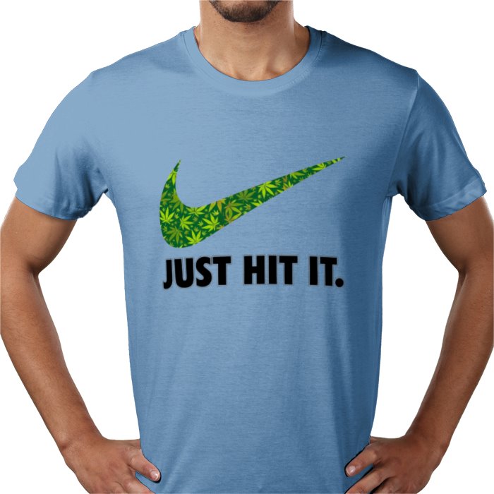 Nike Cannabis Parody Just Hit It T-shirt