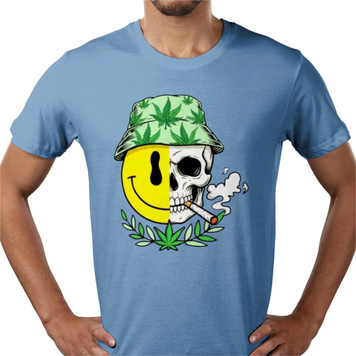 Emoji Cannabis Themed T-shirt
