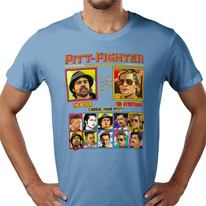 Brad Pitt - Boxer vs Stuntman T-shirt
