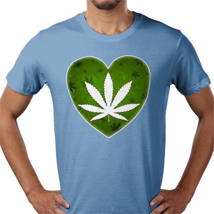 Cannabis Heart T-shirt