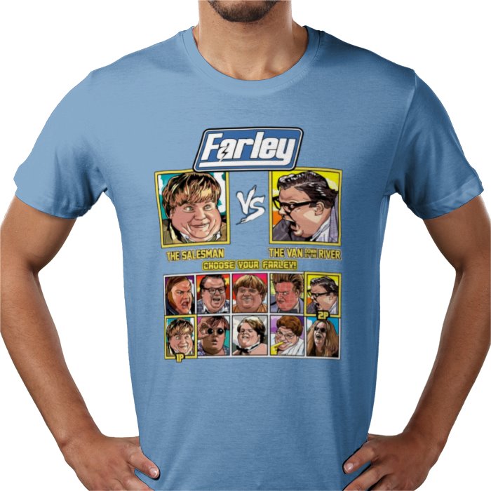 Chris Farley - Salesman vs Van T-shirt