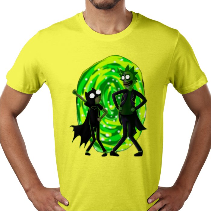 Rick & Morty x Batman - Portal Boys T-shirt