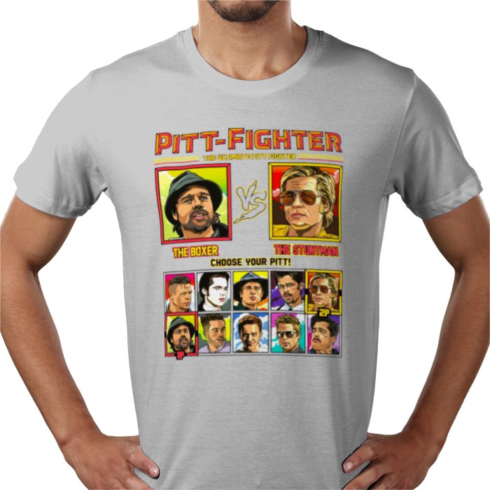 Brad Pitt - Boxer vs Stuntman T-shirt