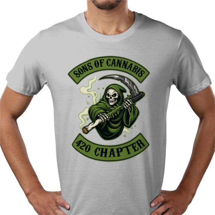 Sons Of Anarchy Parody Sons Of Cannabis T-shirt