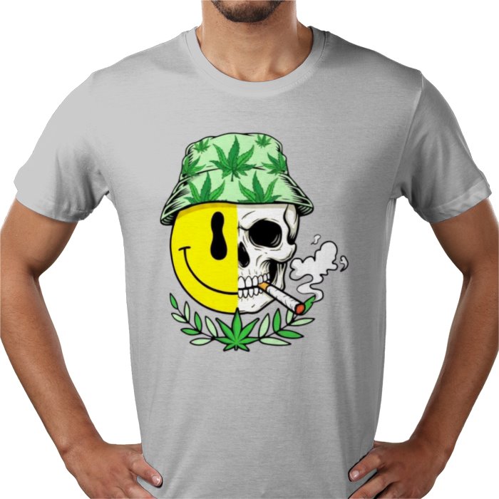 Emoji Cannabis Themed T-shirt