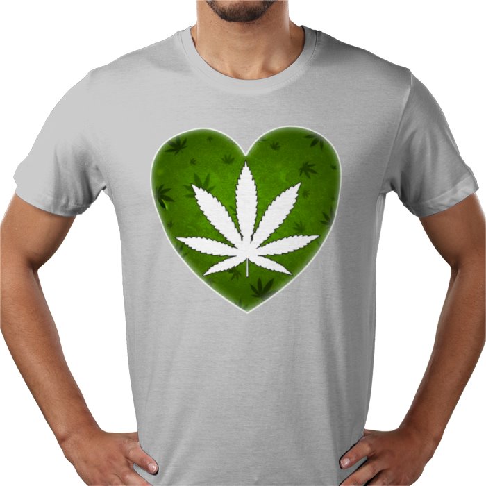 Cannabis Heart T-shirt