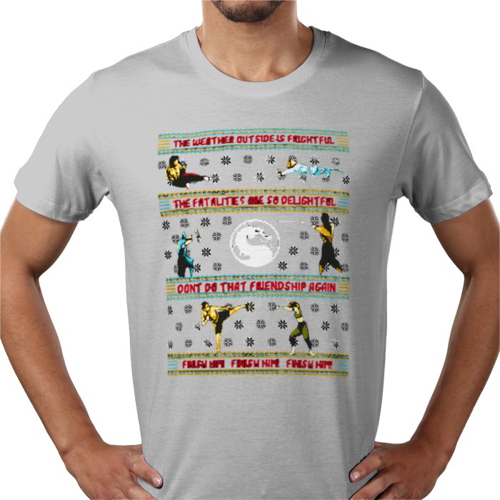 Ugly Jumper Style - Mortal Kombat Christmas T Shirt