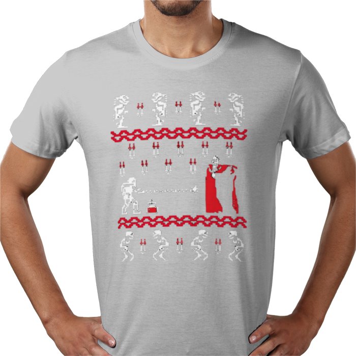 Ugly Jumper Style - Castle Vania Christmas T Shirt