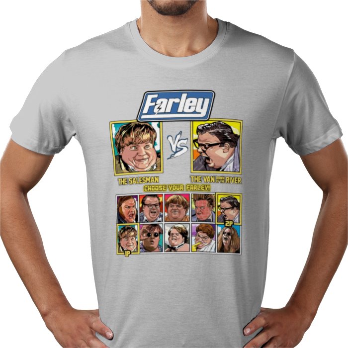 Chris Farley - Salesman vs Van T-shirt