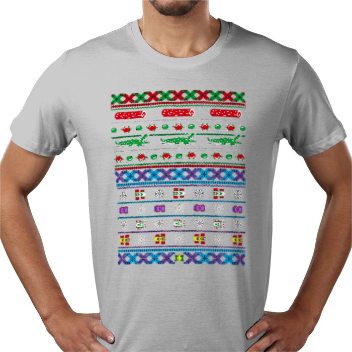 Ugly Jumper Style - Frogs Logs & Automobiles Christmas T Shirt