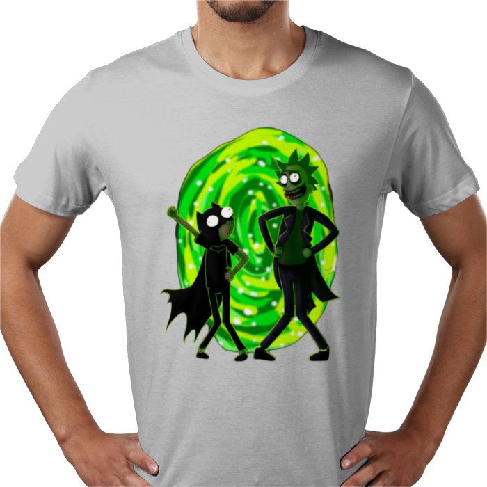 Rick & Morty x Batman - Portal Boys T-shirt