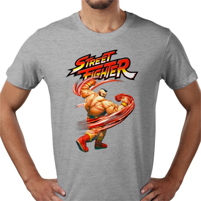 Street Fighter — Zangief Theme T-Shirt