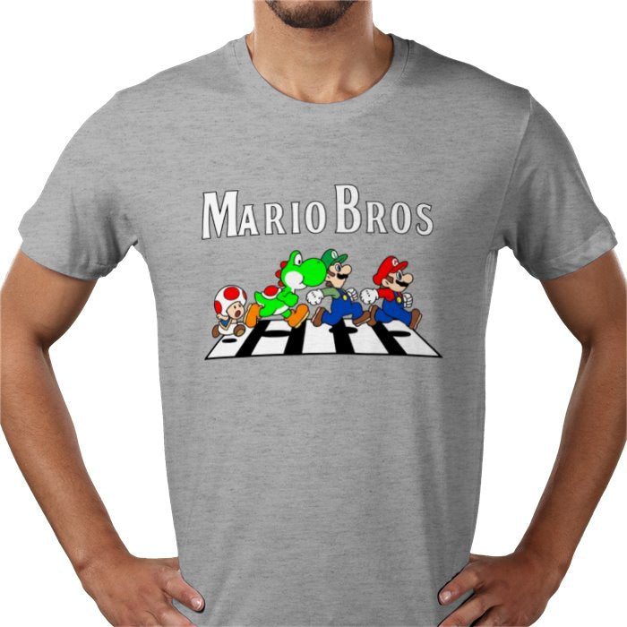 Super Mario Bros x The Beatles — Abbey Road Bros T-Shirt
