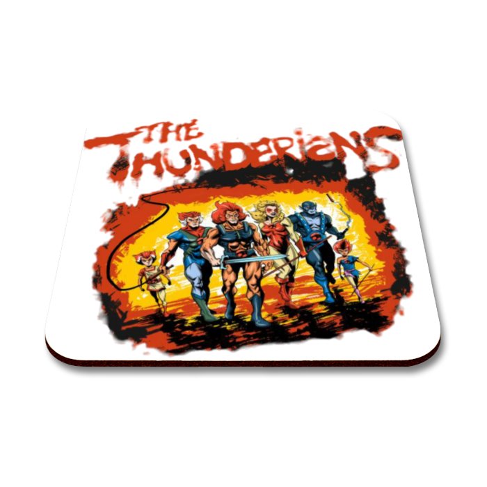 Thundercats x The Warriors - Thundarians Square Coaster