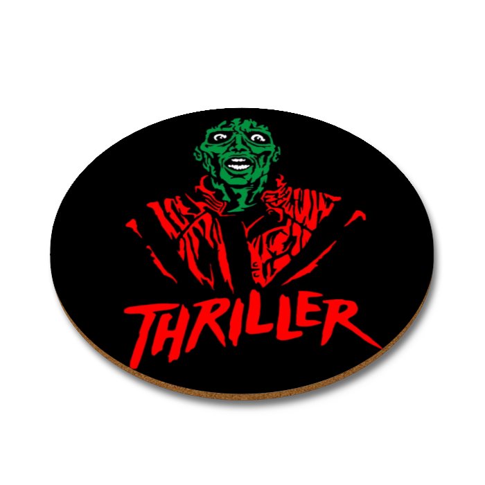 Michael Jackson Thriller Round Coasters