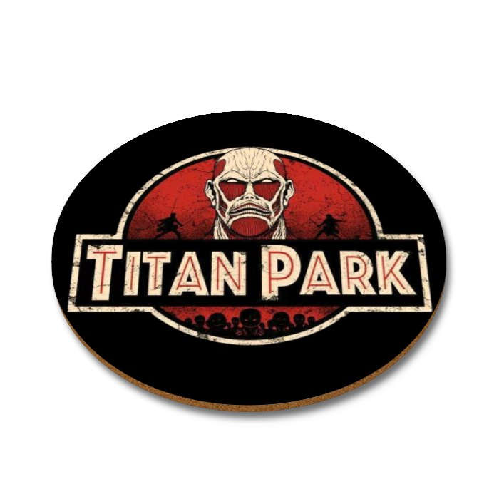 Titan Park Round Coasters
