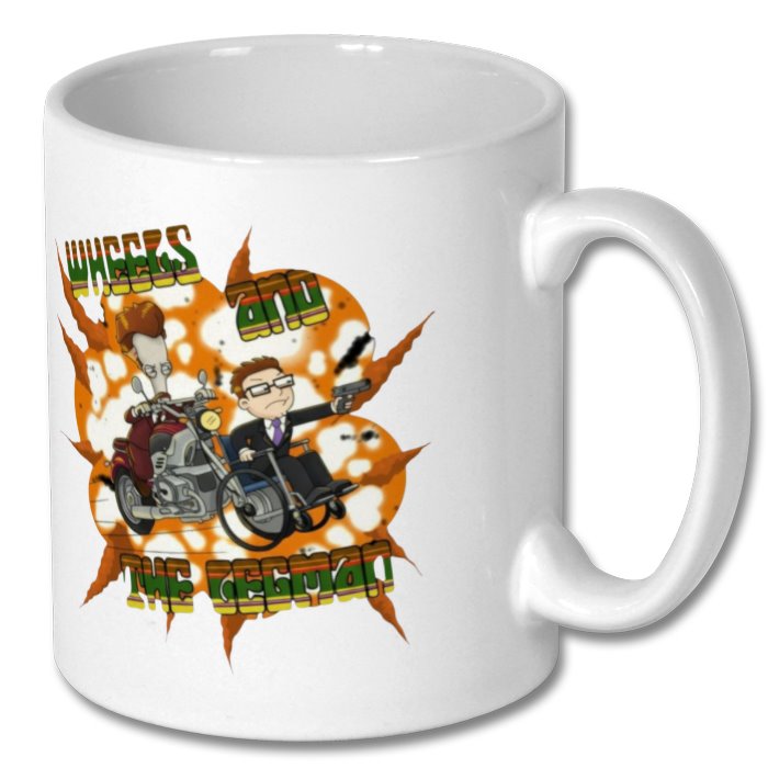 American Dad - Wheels & The Leg Man Mug
