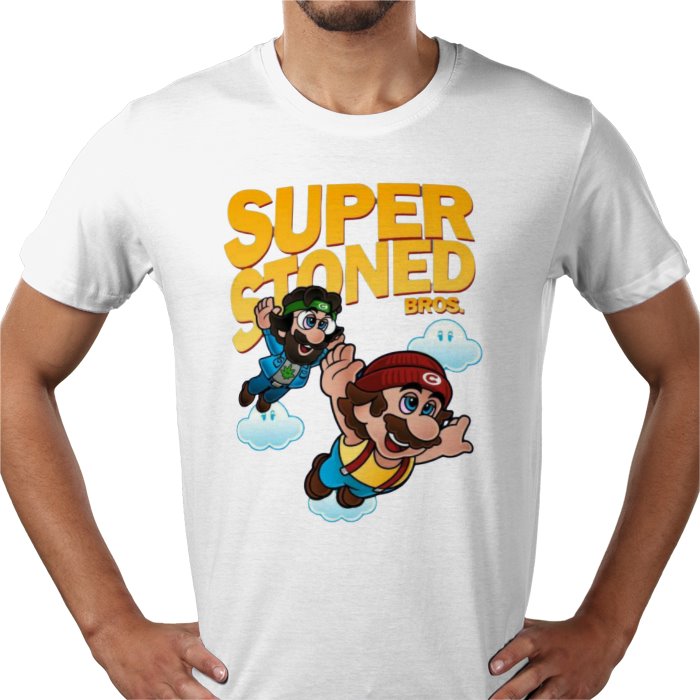 Super Mario Bro's x Cheech & Chong - Super Stoned Bros T-shirt