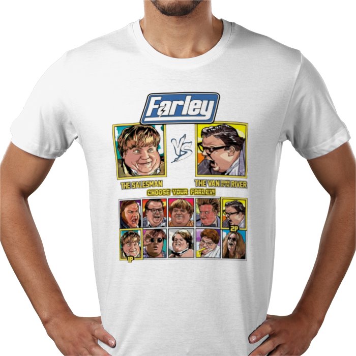 Chris Farley - Salesman vs Van T-shirt