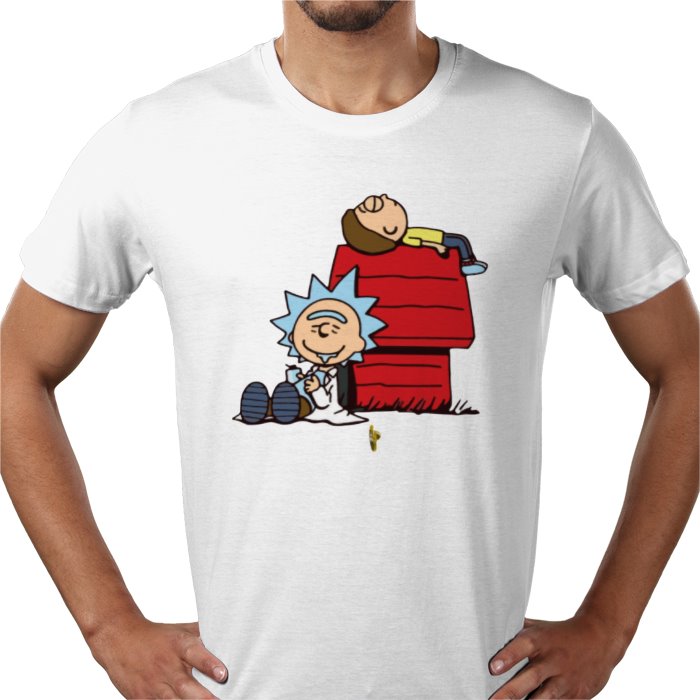 Rick & Morty x Snoopy - Chilled Out T-shirt