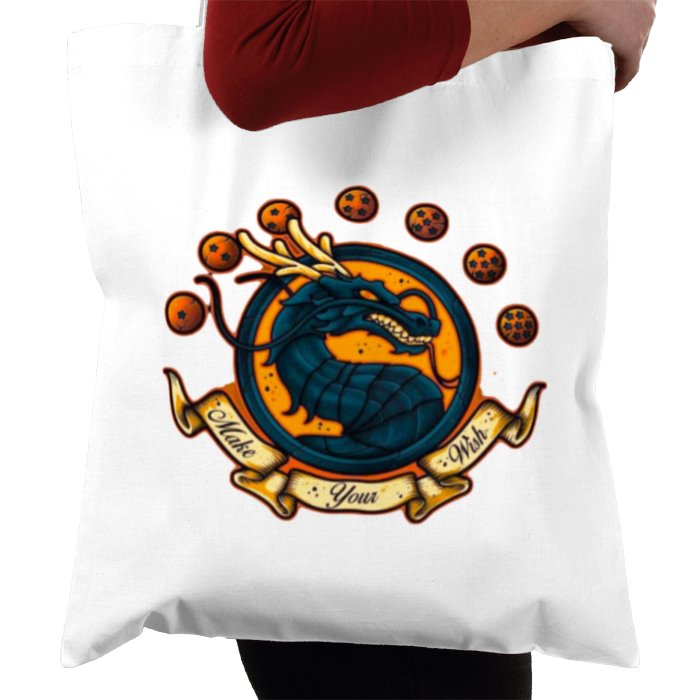 Dragonball Z x Mortal Kombat - Make Your Wish Tote Bag