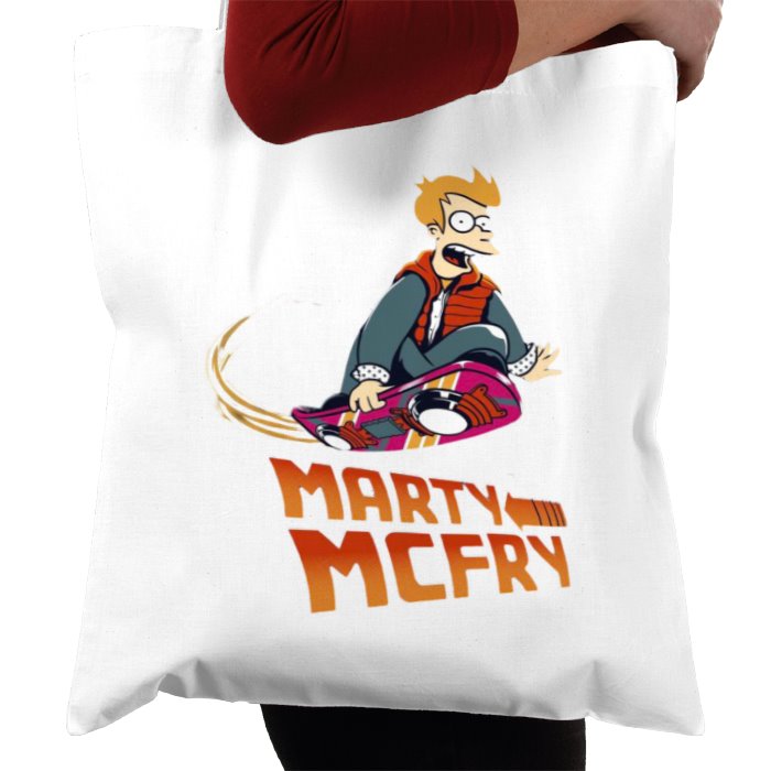 Futurama x Back To The Future - Marty McFry Tote Bag