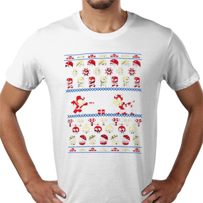 Ugly Jumper Style - Mega Man Christmas T Shirt