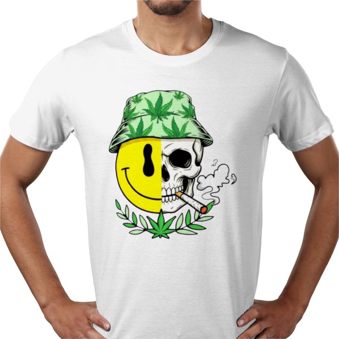 Emoji Cannabis Themed T-shirt