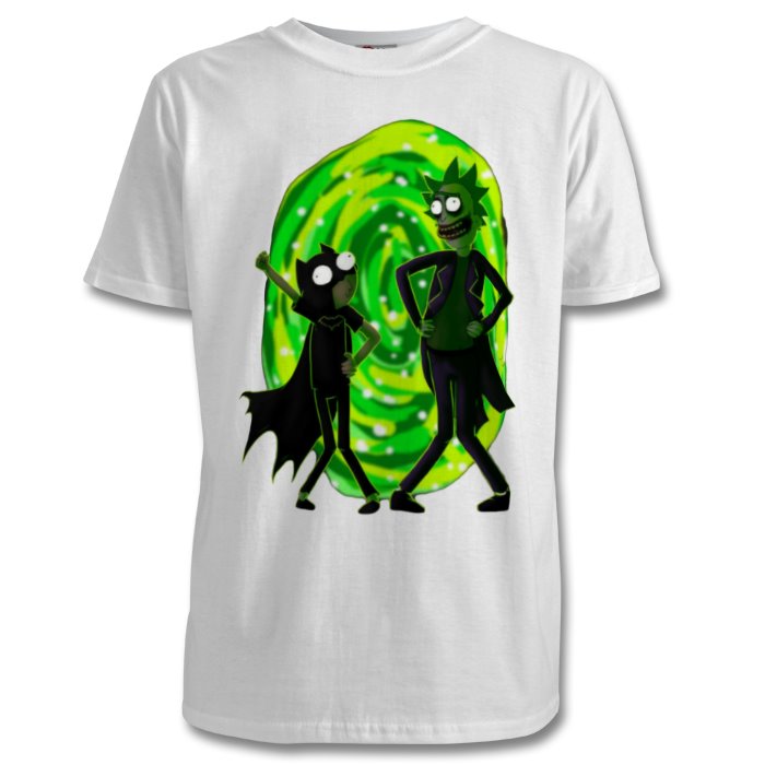 Rick & Morty x Batman - Portal Boys T-shirt