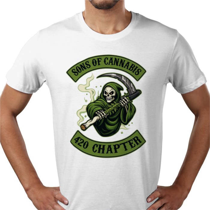 Sons Of Anarchy Parody Sons Of Cannabis T-shirt