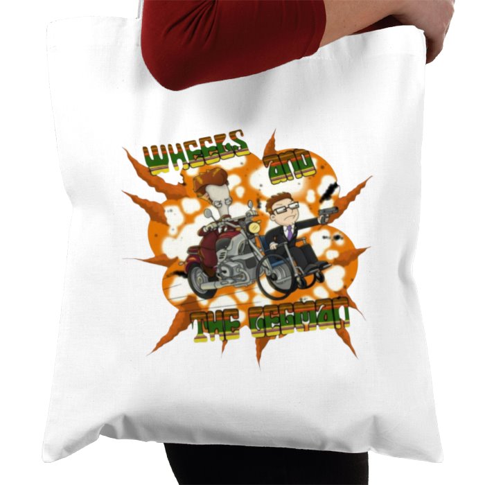 American Dad - Wheels & The Leg Man Tote Bag