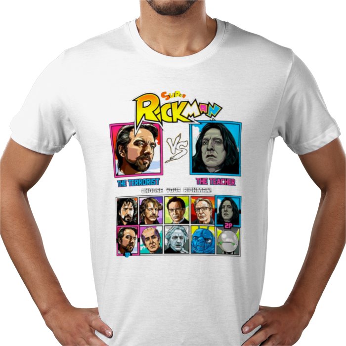 Alan Rickman - Teacher vs Terrorist T-shirt